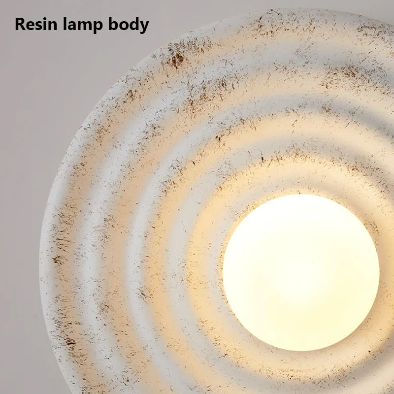Lumina Round Ripples Wall Light